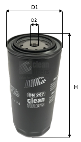 CLEAN FILTERS kuro filtras DN 297